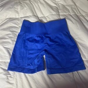 Vibrant Blue Women's Bike Shorts